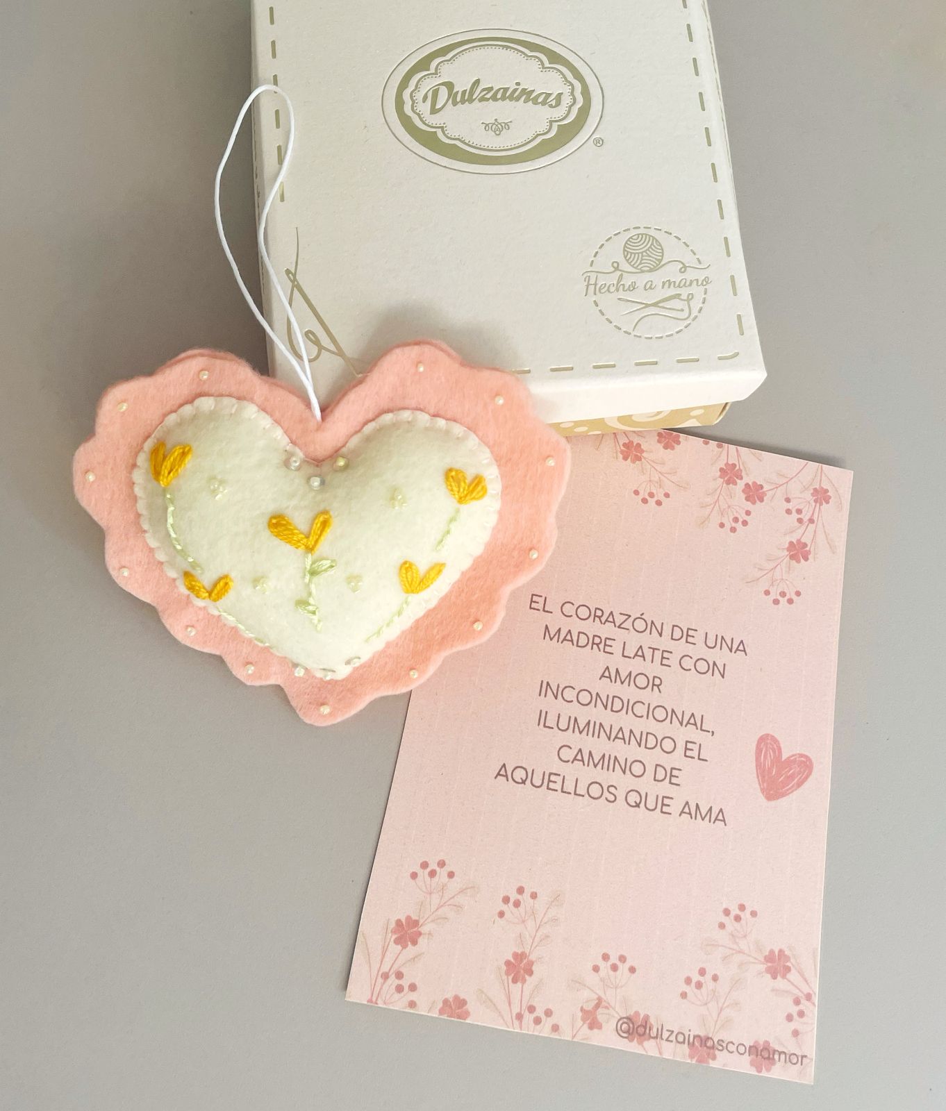 Corazón Bordado