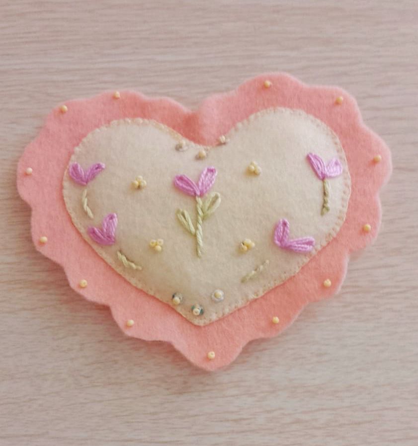 Corazón Bordado