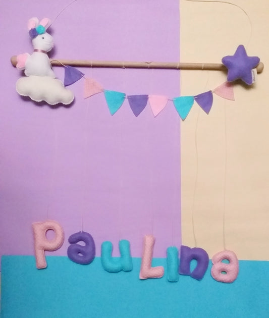Nombre con conejo