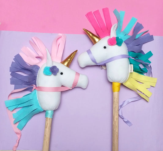 Unicornio de palo